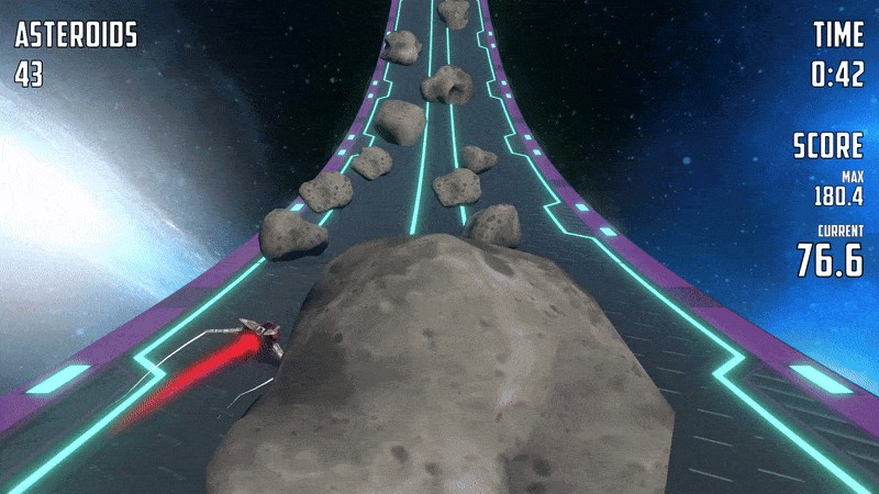 Skyroads gameplay screenshot 2